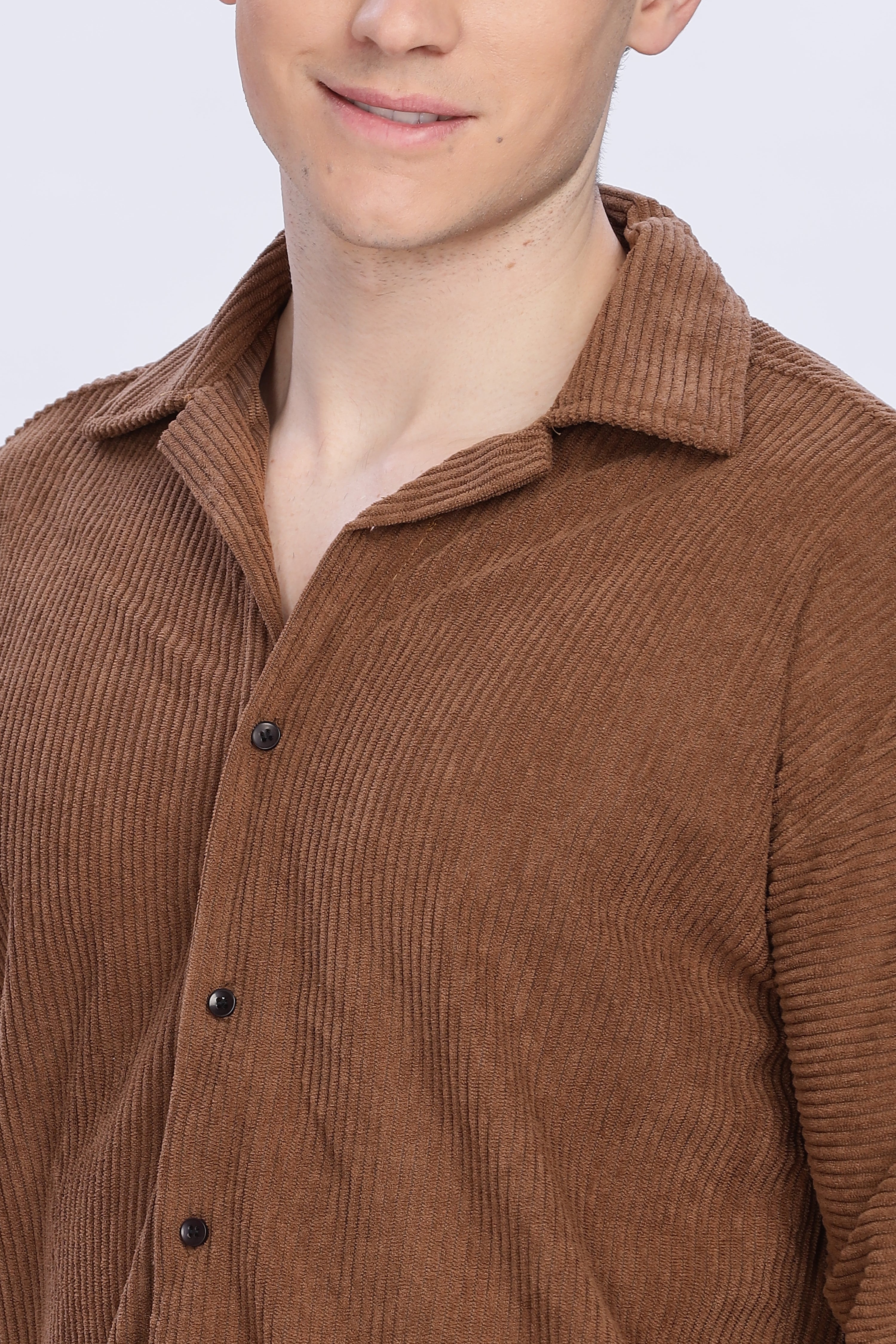 SMOKE CO-ORDS BROWN MEN